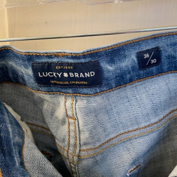 EUC LUCKY BRAND DENIM 36/30 - Picture 1 of 6